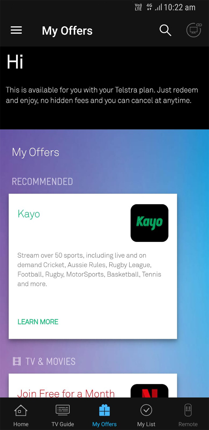 Telstra Watch TV Shows However You Want Telstra TV App